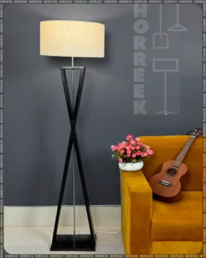 Wooden Floor Lamp Shade