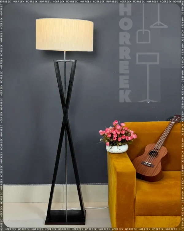Wooden Floor Lamp Shade