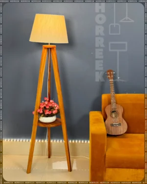 Wooden Floor Lamp