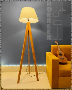 Modern Wooden Floor Lamp Shade
