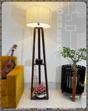 Wooden Floor Lamp - Stand Lamp