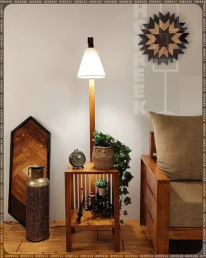 Wooden Stand Table Lamp